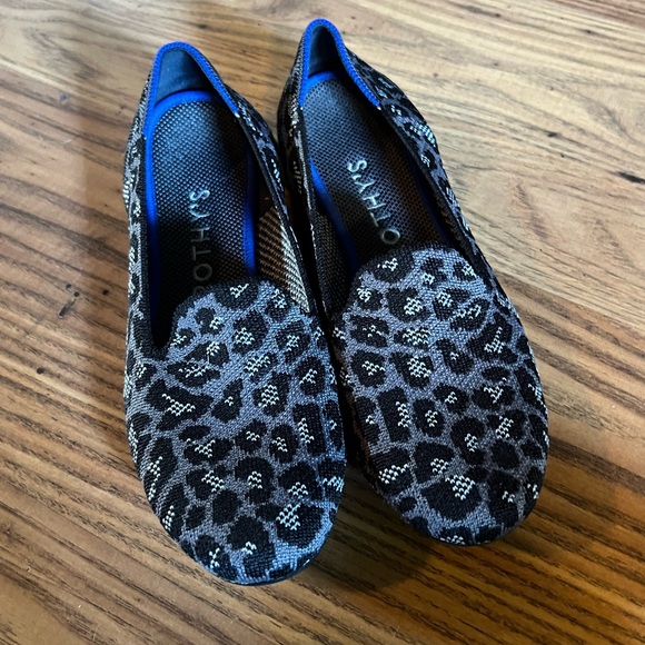 RARE Rothy's Smoke Spot Loafers, Nordstrom Exclusive, EUC, HTF, size 8 - Picture 2 of 4